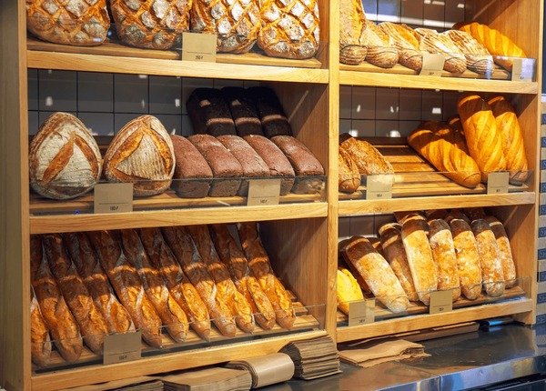 Fresh Bread Display